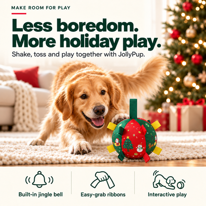 JollyPup™ Christmas Play Ball